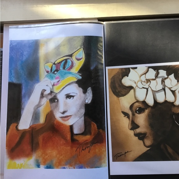 Audrey & Pippin print by Connie Troupe - Picture 2 of 2